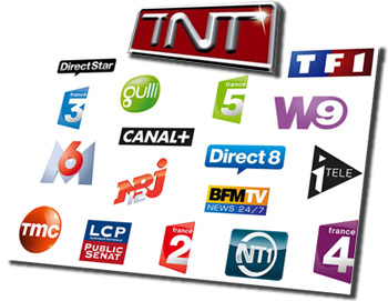 chaînes TNT